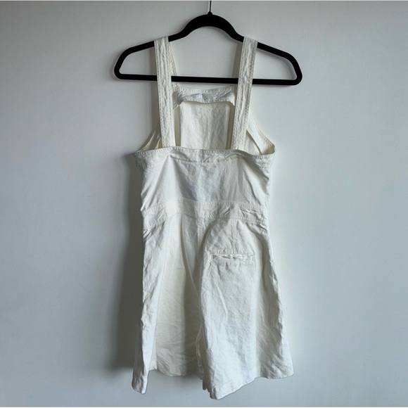 NWT Polo by Ralph Lauren White Turkish Hemp Cotton Romper - Picture 6 of 8